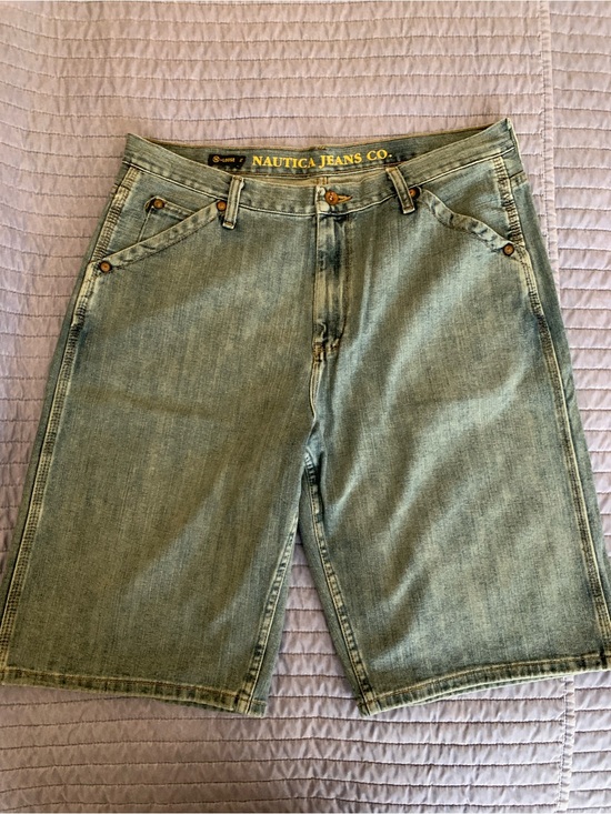 Nautica Other - Nautica Light Green Denim Jean Shorts
